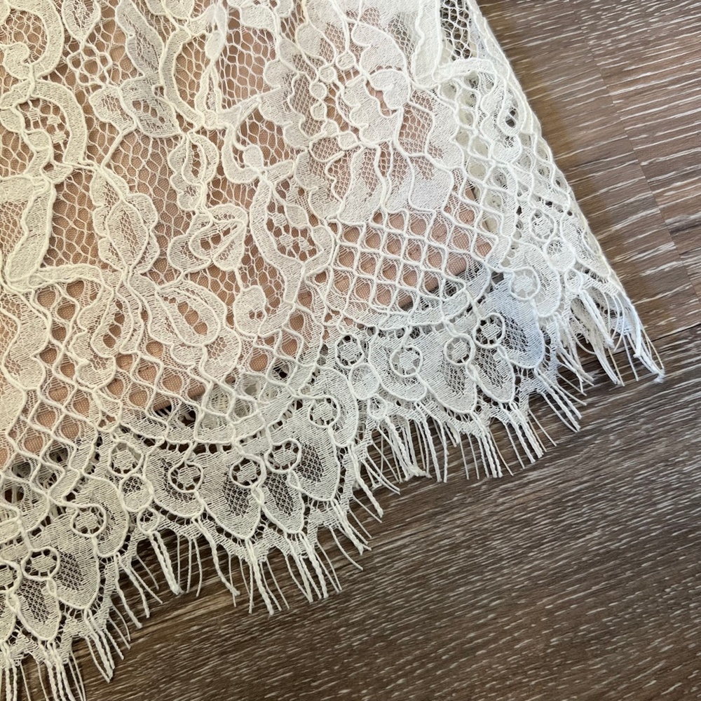 Jessica Howard Ivory Lace Overlay Sheath Dress - Picture 7 of 11